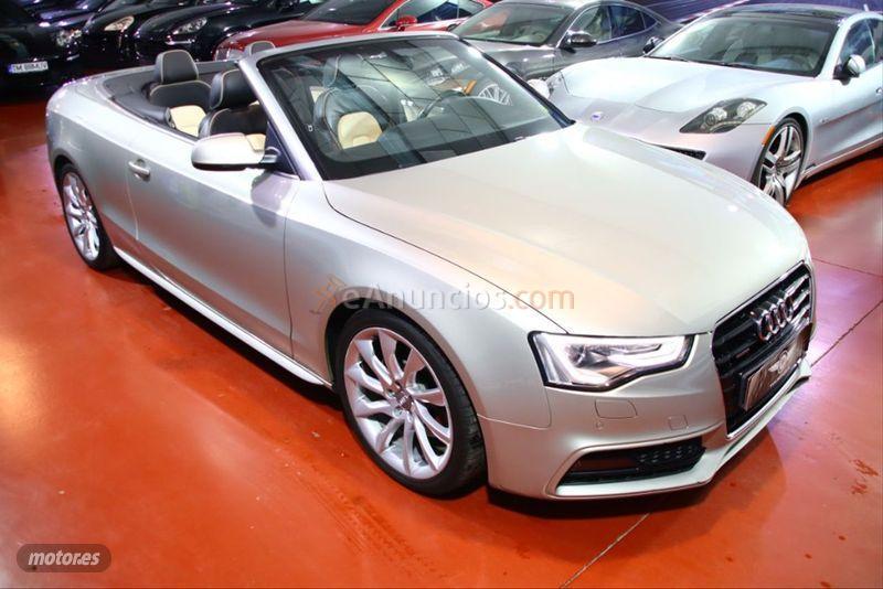 Audi A5 Cabrio 3.0 TDI 245cv quat Stro S line ed de 2014 con 139.000 Km por 21.990 EUR. en Madrid