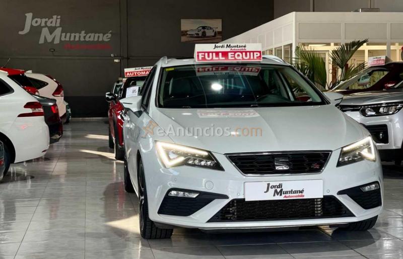 Seat Leon ST 2.0TDI 184CV.- FR .- ST-FAMILIAR .- Techo electrico + Extras .-  Muy equipado .- Vehiculo Recomendado .-