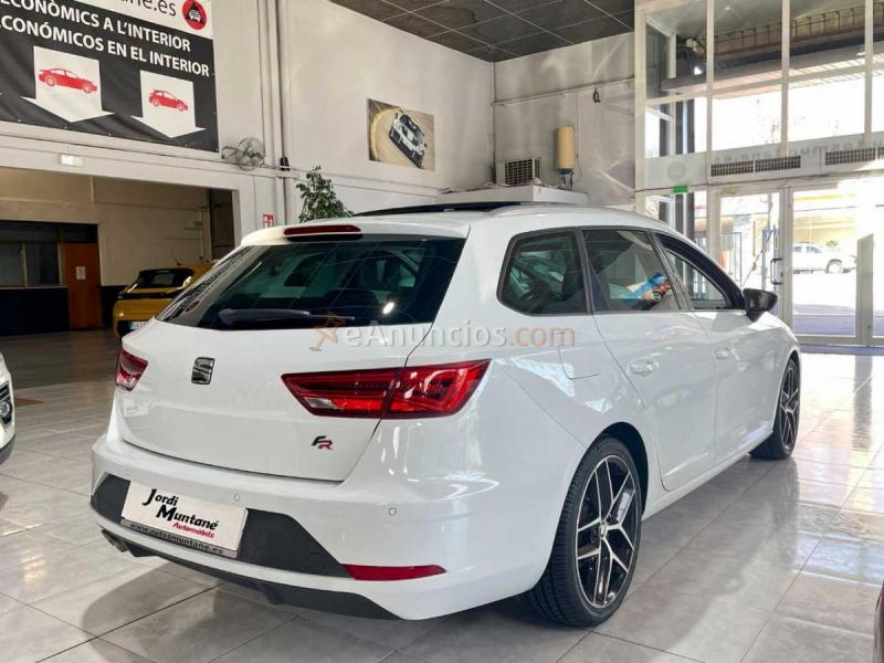 Seat Leon ST 2.0TDI 184CV.- FR .- ST-FAMILIAR .- Techo electrico + Extras .-  Muy equipado .- Vehiculo Recomendado .-