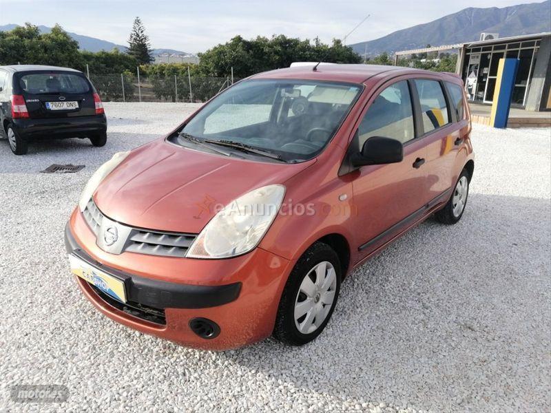 Nissan Note 5p. 1.4 ACENTA de 2007 con 141.770 Km por 3.499 EUR. en Malaga