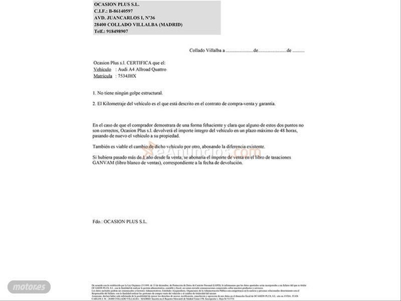 Audi A4 Allroad Quattro 2.0 TDI clean 150CV quattro Advanced ed de 2016 con 90.298 Km por 21.600 EUR. en Navarra