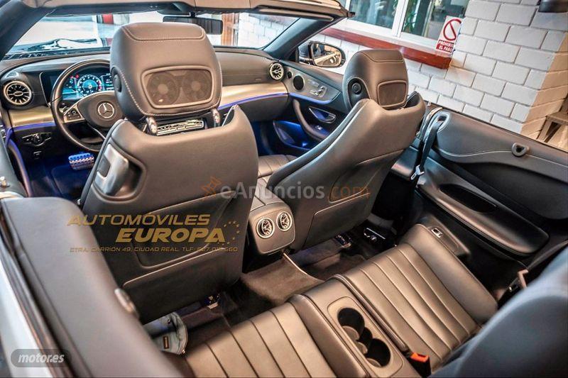 Mercedes Clase E Cabrio E 400 4MATIC de 2018 con 42.000 Km por 55.900 EUR. en Ciudad Real