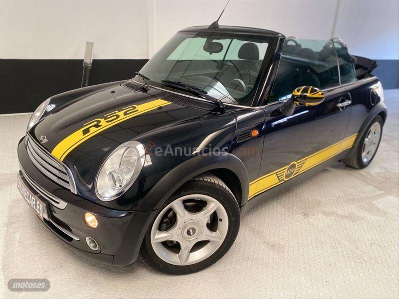 Mini Cooper One Cabrio de 2006 con 118.000 Km por 8.500 EUR. en Madrid
