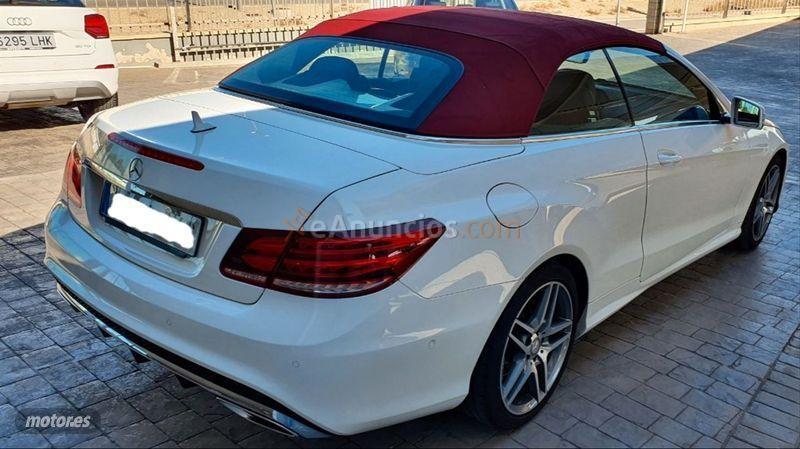 Mercedes Clase E Cabrio E 220 d de 2016 con 86.000 Km por 31.900 EUR. en Alicante