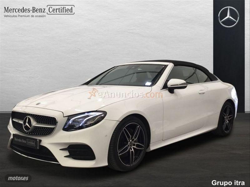 Mercedes Clase E Cabrio E 220 d de 2018 con 13.850 Km por 55.254 EUR. en Madrid