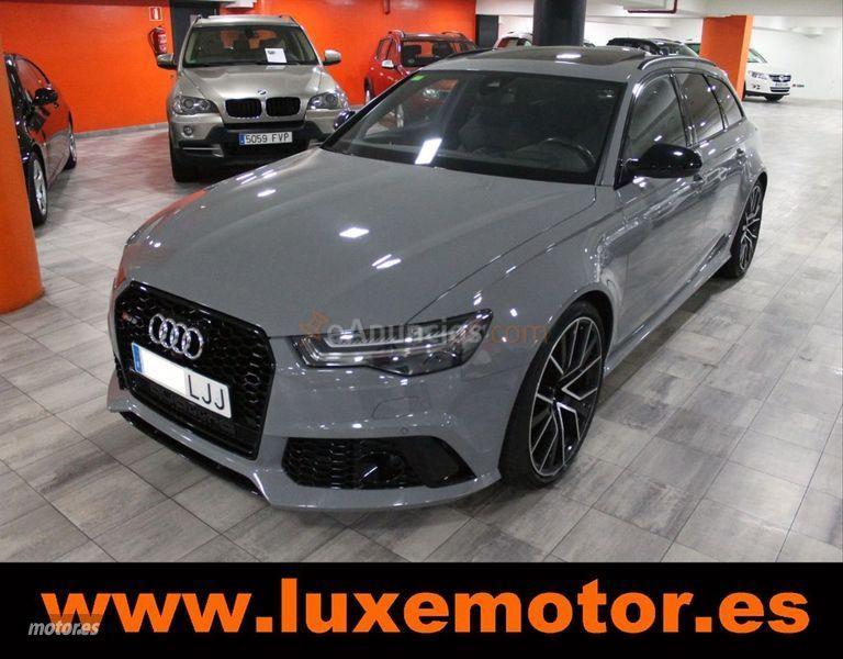 Audi A6 RS 6 perform. 4.0 TFSI quattro tiptr Av. de 2016 con 103.353 Km por 68.990 EUR. en Madrid
