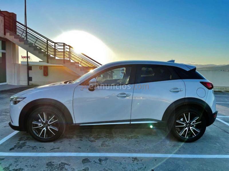 Mazda cx-3 1.5d skyavtiv luxury con cuero completo, cámara trasera, bluetooth...