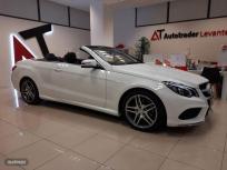 Mercedes Clase E Cabrio E 220 d de 2016 con 30.500 Km por 33.899 EUR. en Alicante