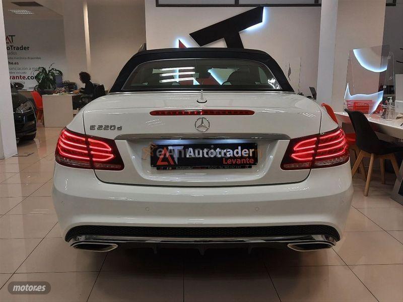 Mercedes Clase E Cabrio E 220 d de 2016 con 30.500 Km por 33.899 EUR. en Alicante