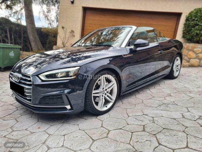 Audi A5 S line 2.0 TDI quattro S tronic Cabrio de 2018 con 142.000 Km por 29.990 EUR. en Madrid