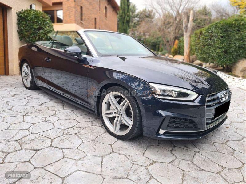 Audi A5 S line 2.0 TDI quattro S tronic Cabrio de 2018 con 142.000 Km por 29.990 EUR. en Madrid