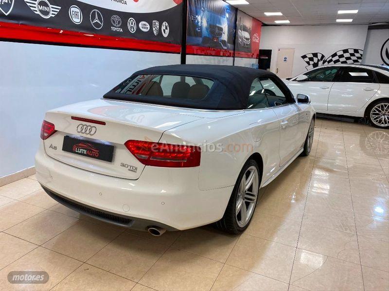 Audi A5 Cabrio 3.0 TDI 240cv DPF quattro Stronic de 2010 con 130.000 Km por 18.500 EUR. en Murcia