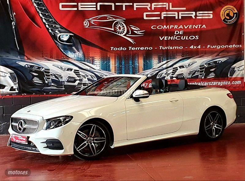 Mercedes Clase E Cabrio E 220 d de 2018 con 65.000 Km por 43.999 EUR. en Zaragoza