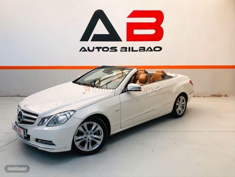 Mercedes Clase E Cabrio E 220 CDI BE Avantgarde de 2012 con 75.000 Km por 21.500 EUR. en Vizcaya