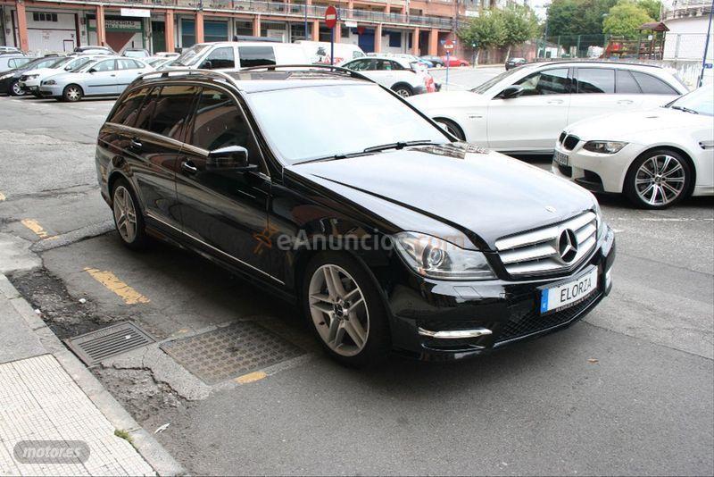 Mercedes Clase C C 220 BlueTEC AMG Line Estate de 2014 con 125.642 Km por 19.900 EUR. en Guipuzcoa