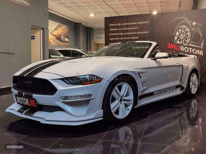 Ford Mustang 2.3 EcoBoost 213kW Mustang Aut. Conv. de 2018 con 54.000 Km por 34.900 EUR. en Madrid