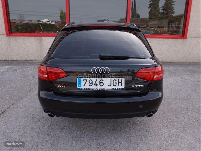 Audi A4 Avant 2.7 TDI 190cv multitronic DPF de 2009 con 259.700 Km por 7.500 EUR. en Toledo
