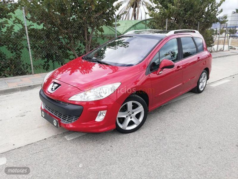 Peugeot 308 SW Sport 1.6 VTi de 2009 con 130.000 Km por 4.800 EUR. en Malaga