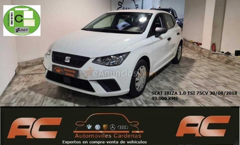 Seat Ibiza 1.0 TSI 75CV REFERENCE PLUS 49.000 KMS  1 AÑO GARANTIA OFICIAL