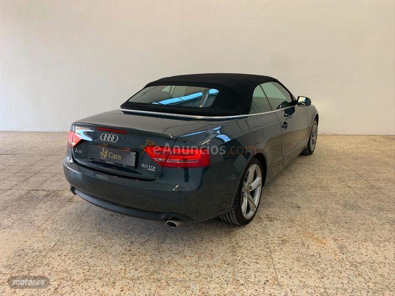 Audi A5 Cabrio 3.0 TDI 240cv DPF quattro Stronic de 2009 con 139.500 Km por 14.990 EUR. en Madrid